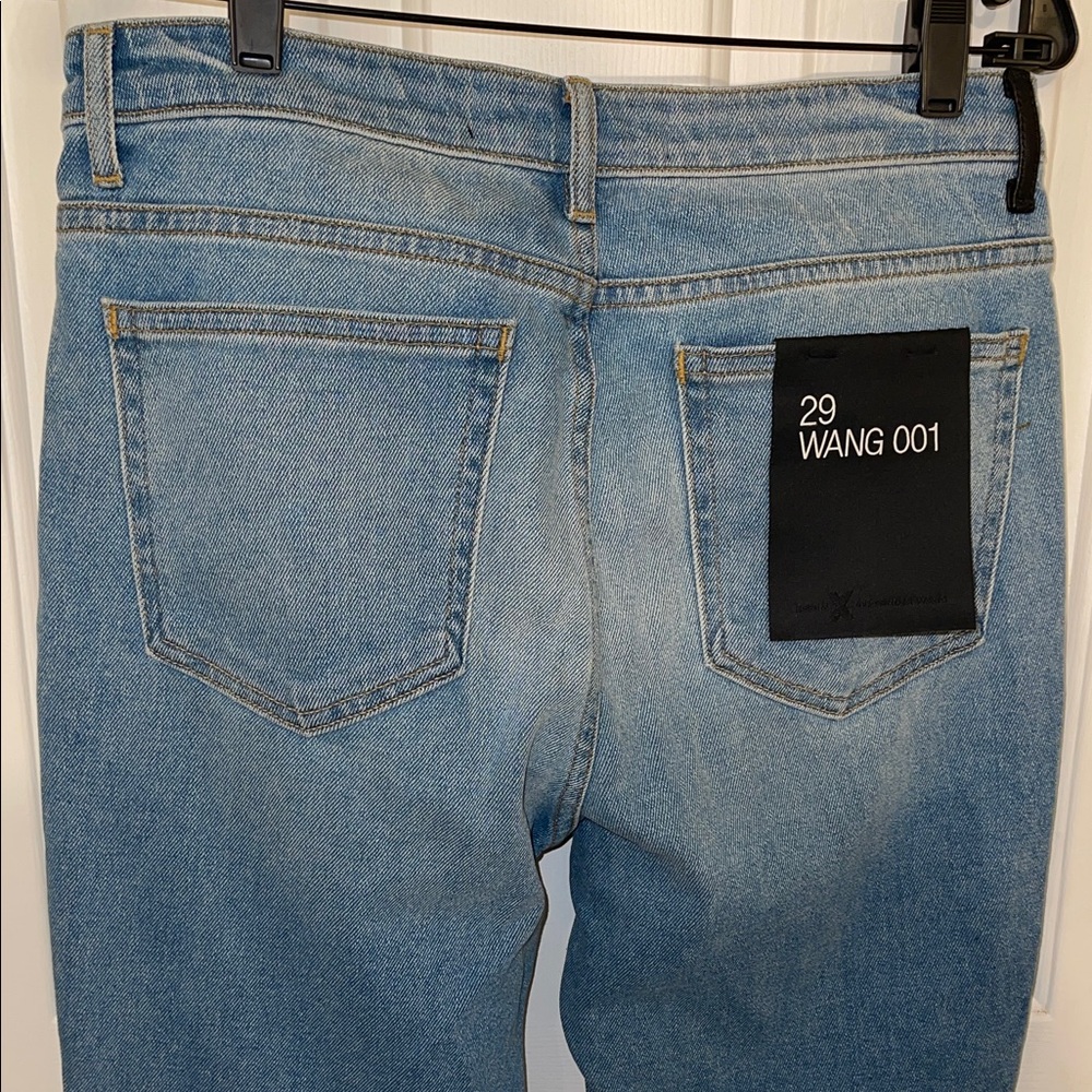 Alexander Wang Light Blue Denim Pants - Picture 4 of 7